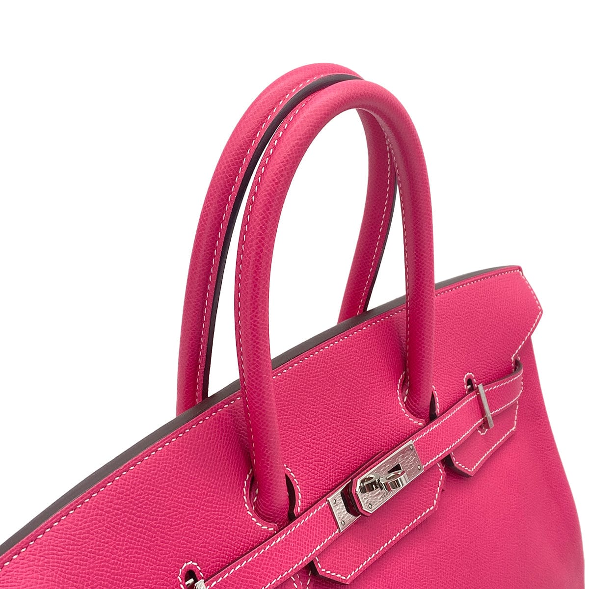 HERMES HERMES CANDY BIRKIN 35 ROSE TYRIEN RUBIS VEAU EPSOM HAND BAG 2011 SQUARE O PALLADIUM HARDWARE 90326207