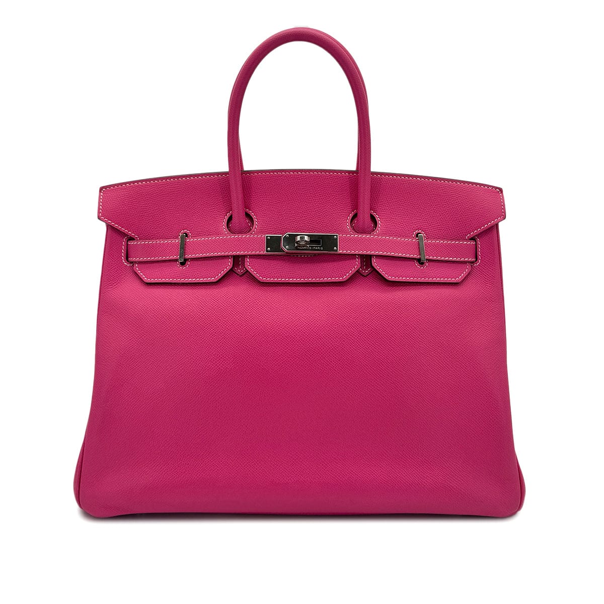 Hermès HERMES CANDY BIRKIN 35 ROSE TYRIEN RUBIS VEAU EPSOM HAND BAG □O SHW 90298148