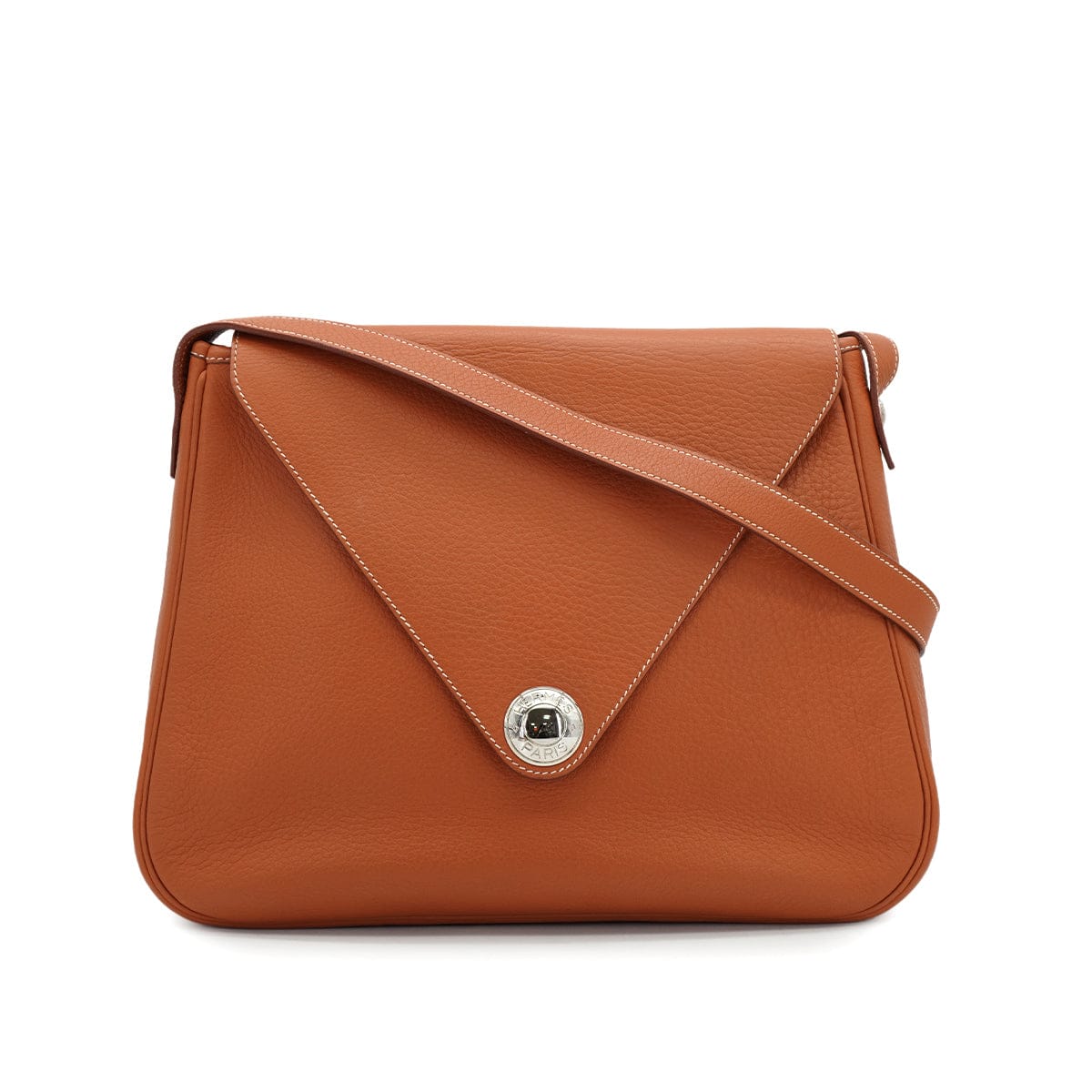 HERMES HERMES CHRISTINE NOISETTE TAURILLON CLEMENCE SHOULDER BAG 1996 CIRCLE Z 90326840