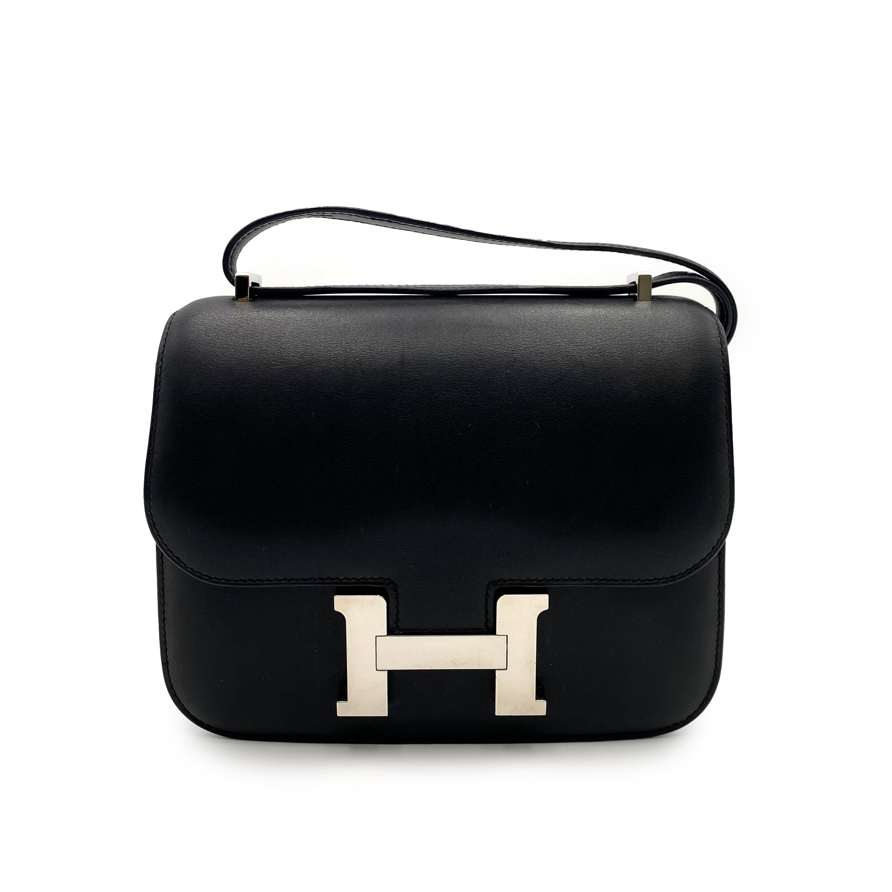 Hermès Hermes Constance 18 Black Boxcalf PHW #C 90223921