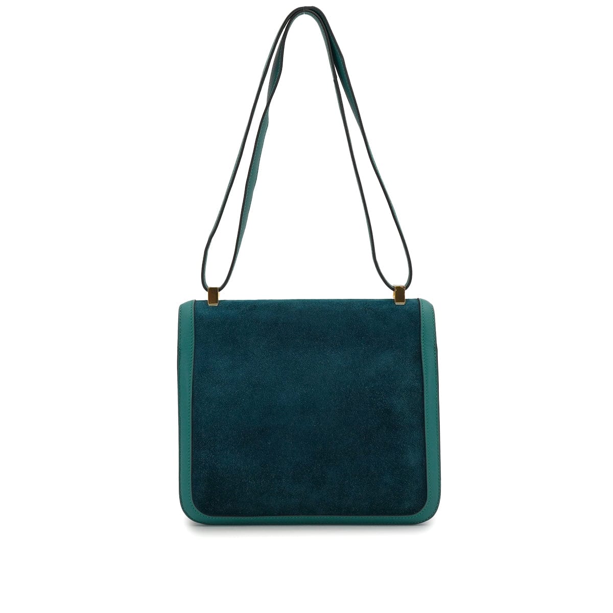 HERMES HERMES CONSTANCE 3 24 BLEU OCEAN MALACHITE DEBRIS SWIFT SHOULDER BAG 2015 T STAMP GOLD HARDWARE 90327186