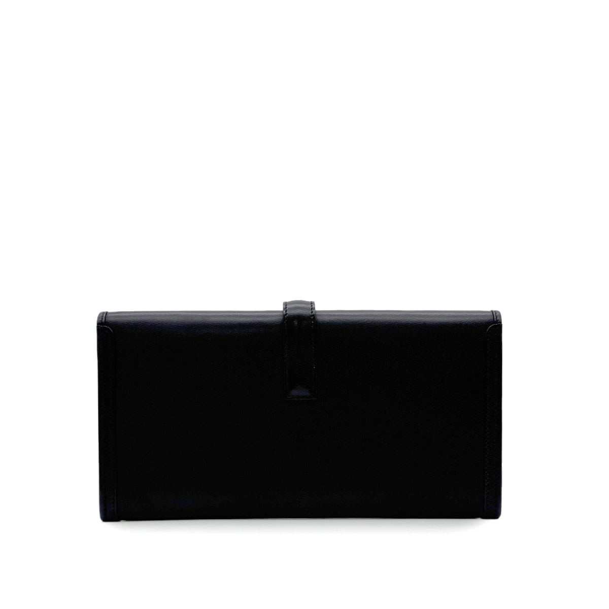Hermes HERMES JIGE ELAN 29 BLUE NUIT VEAU EVERCOLOR CLUTCH BAG Z 90300861