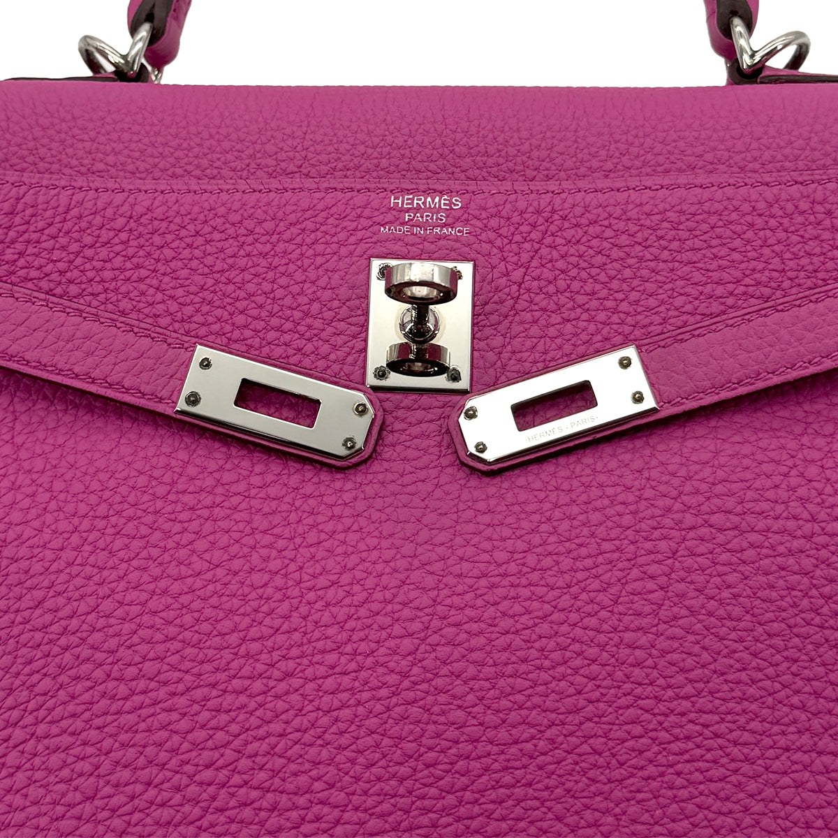 HERMES HERMES KELLY 25 RETOURNE MAGNOLIA TOGO HAND SHOULDER BAG C SHW 90300859
