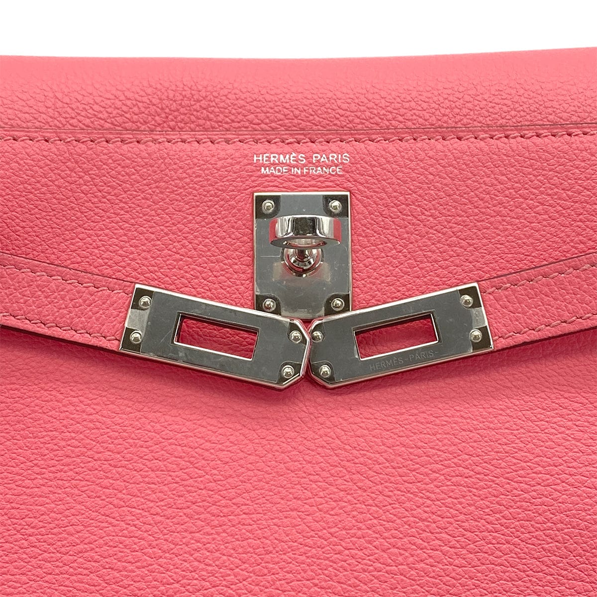 HERMES HERMES KELLY DANCE 2 ROSE AZALEE EVERCOLOR SHOULDER BAG 2019 D STAMP PALLADIUM HARDWARE 90326718