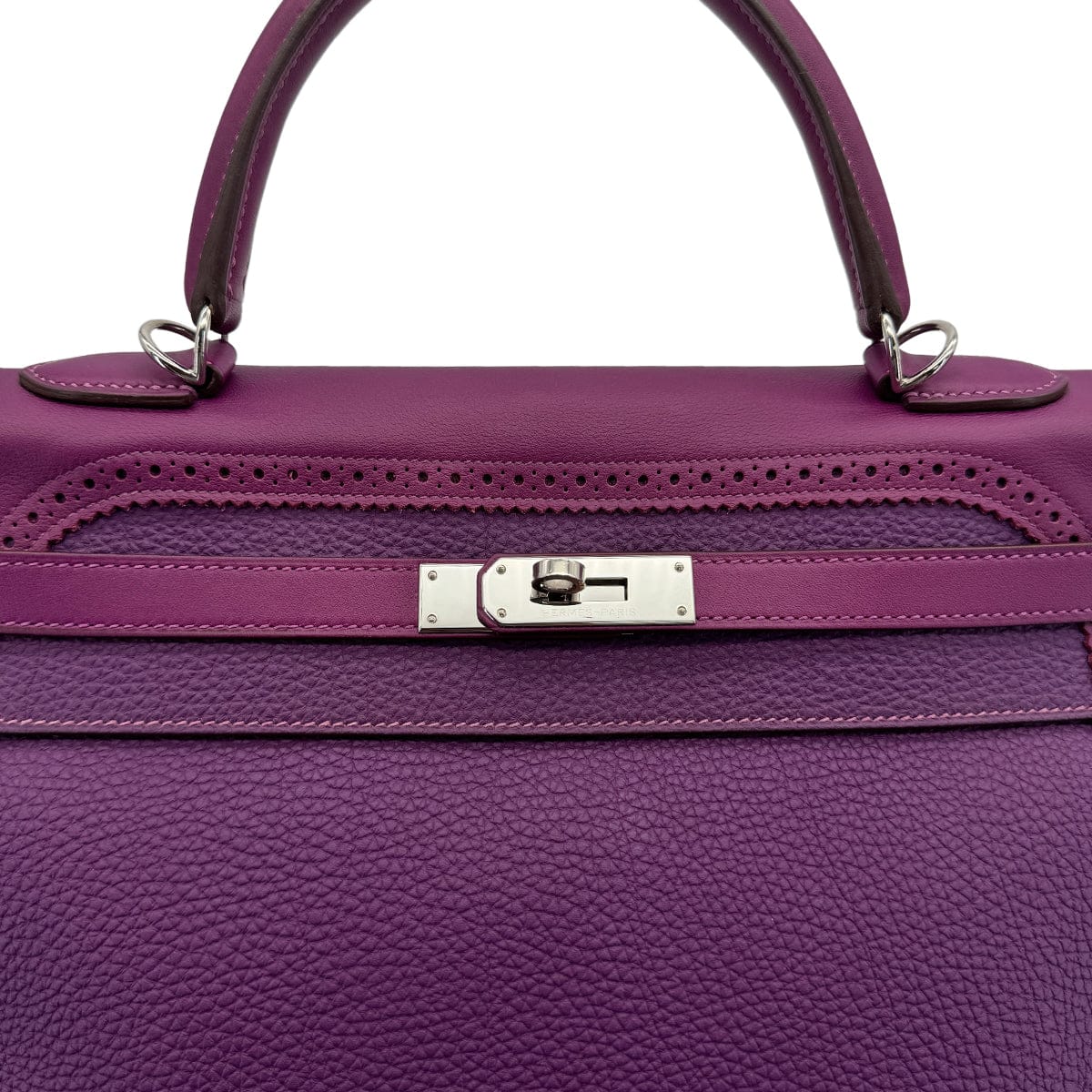 HERMES HERMES KELLY35 GHILLIES RETOURNE ANEMONE TOGO SWIFT HAND SHOULDER BAG 2014 R STAMP PALLADIUM HARDWARE 90325615