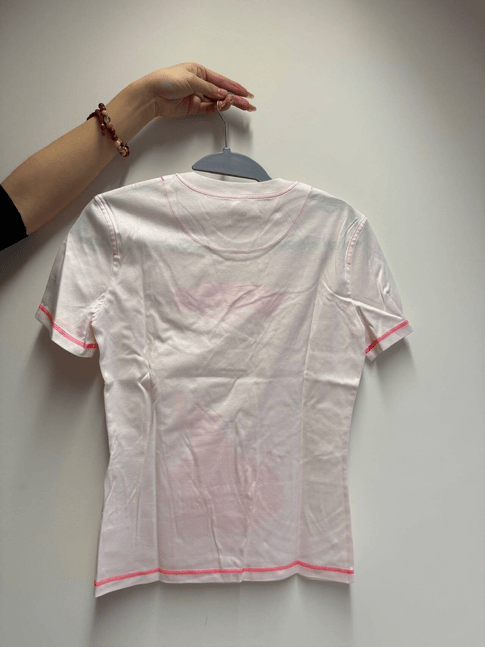 HERMES Hermès Leopard Print T-Shirt - Rose Porcelain