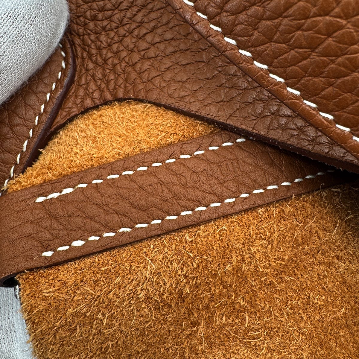 Hermes HERMES PICOTIN LOCK PM ECLAT GOLD EBENE TAURILLON CLEMENCE HAND BAG Z PHW 90306852