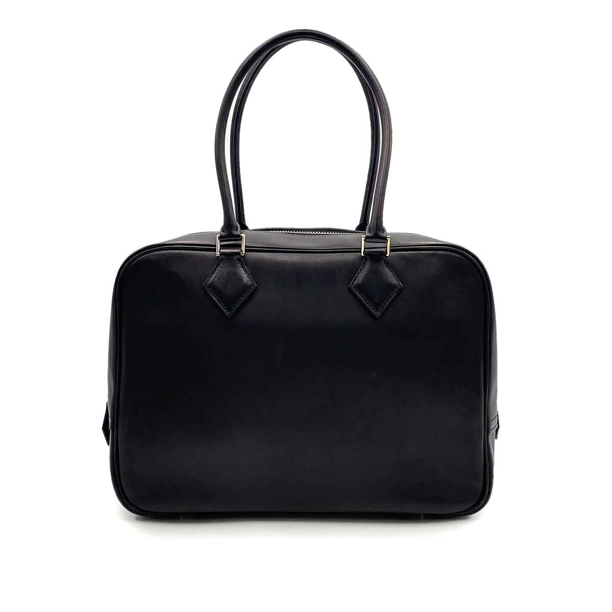 hermes HERMES PLUME 28 EVERGRAIN BLACK SHOULDER BAG C 90234223