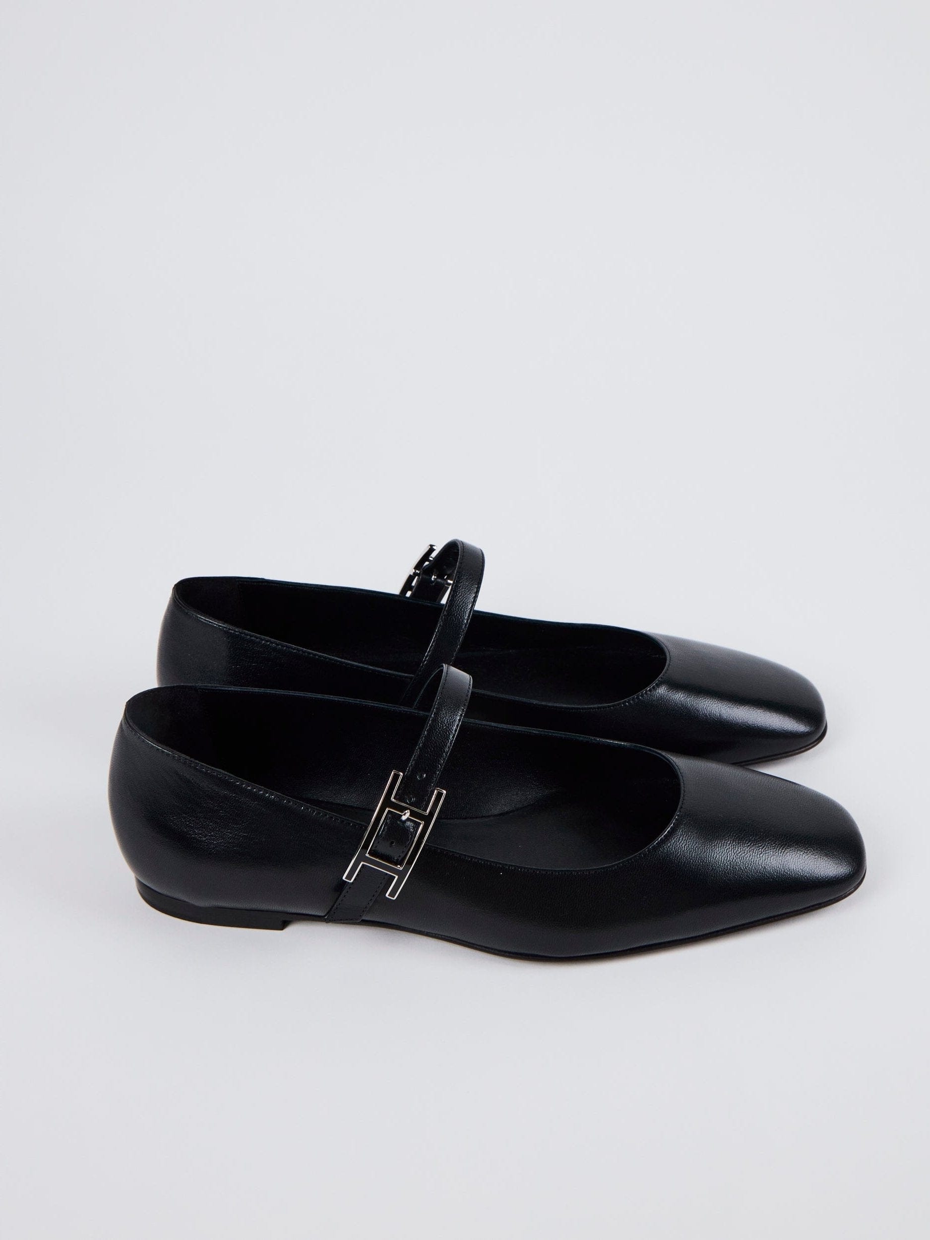 Hermès HERMÈS JANE BALLET FLAT Black - Size 38.5