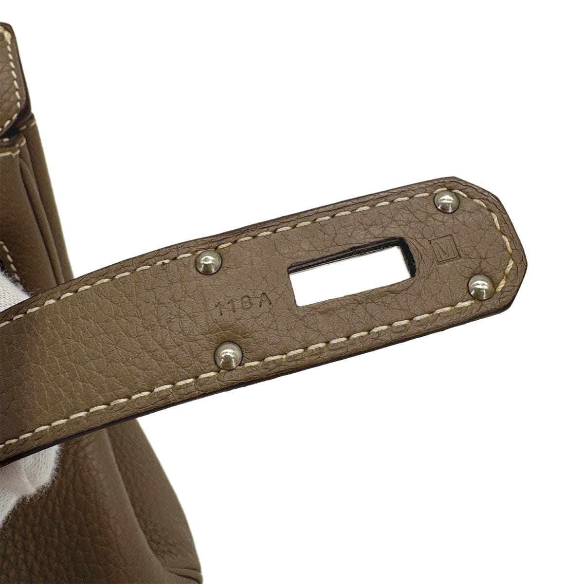 HERMES HERMES SHOULDER BIRKIN 42 ETOUPE TOGO HAND BAG □M PALLADIUM HARDWARE 90310330