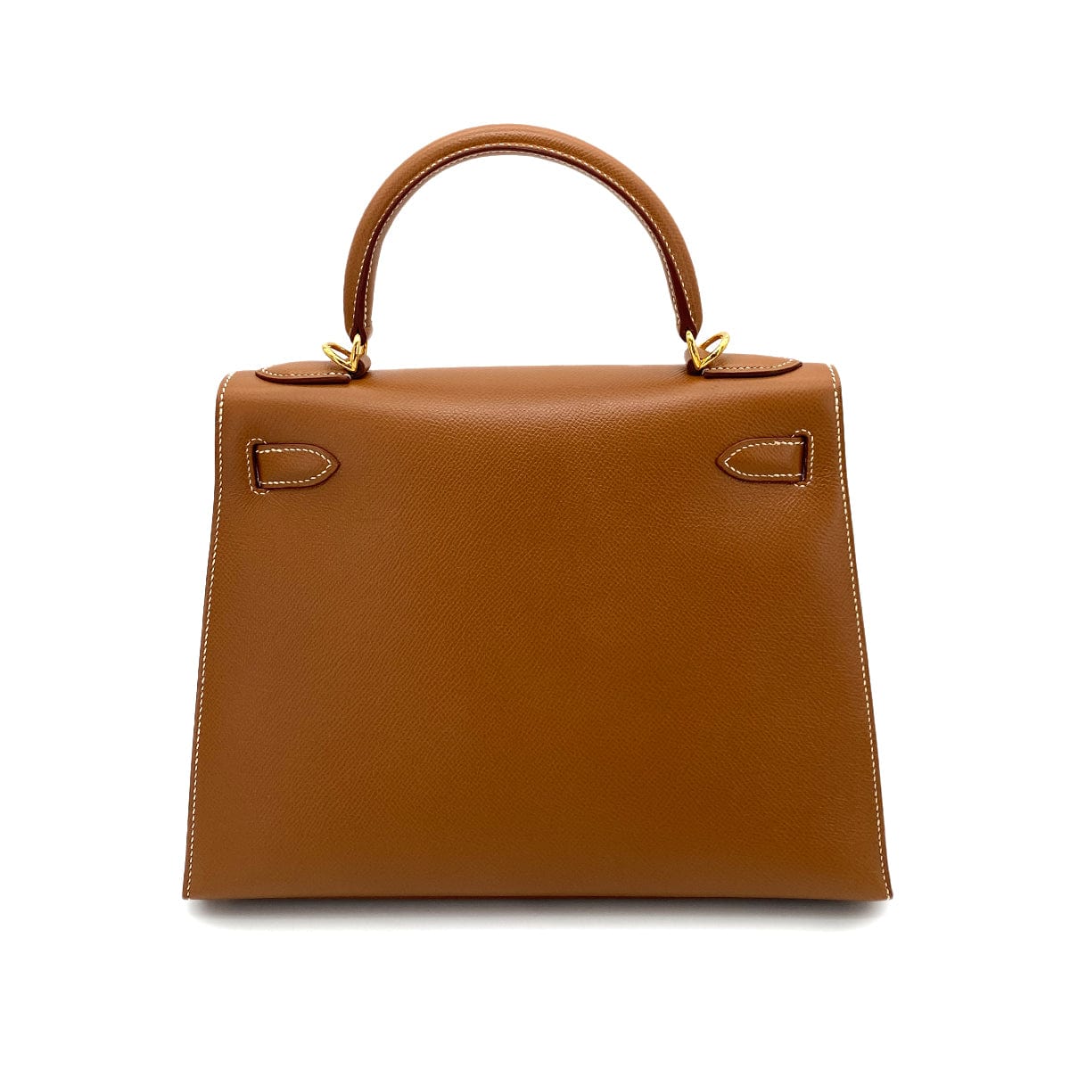 Hermès Hermes Vintage Kelly 28 Sellier Gold Courchevel GHW #D 90252019