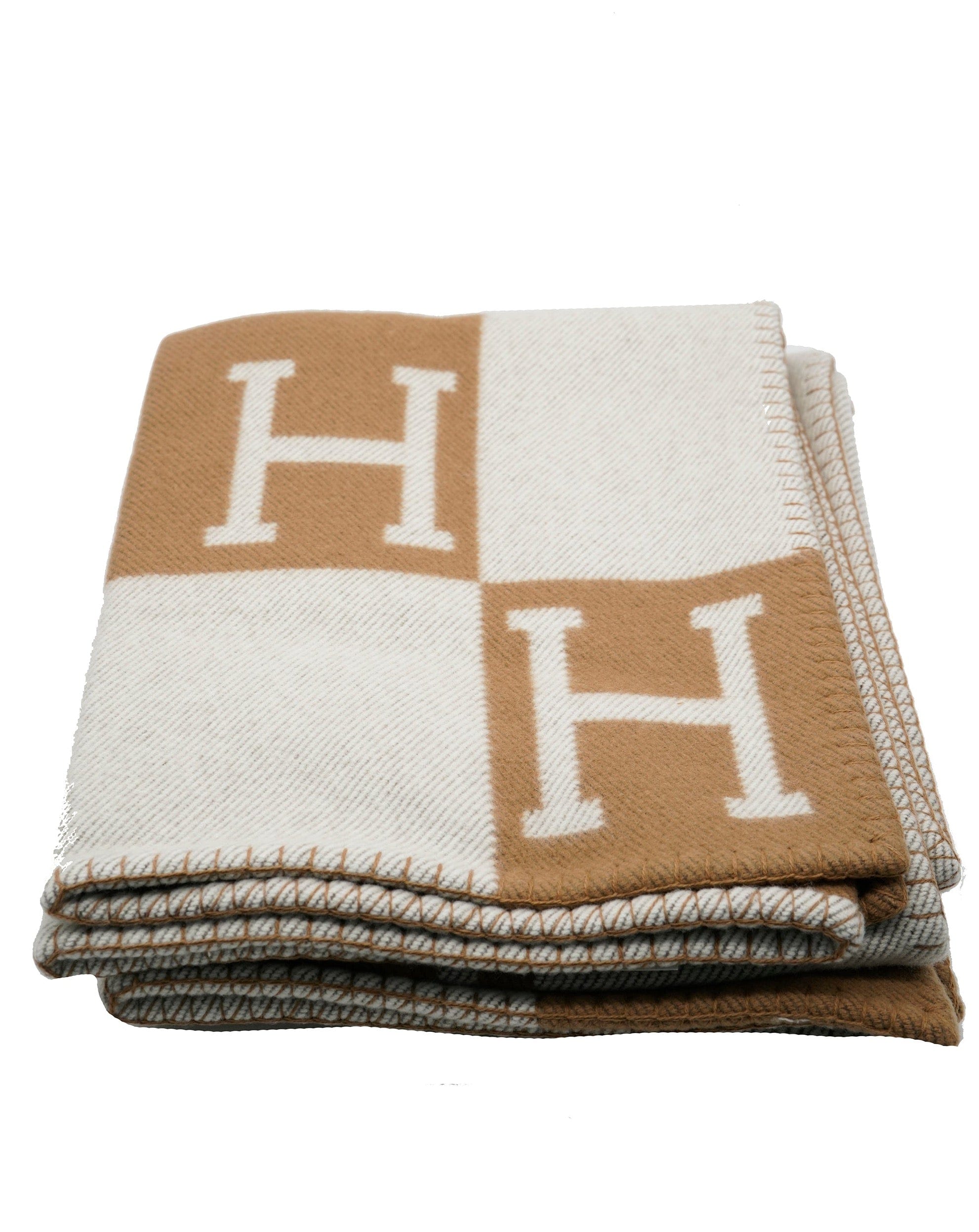 Hermès Hermes Avalon Blanket in Camel DBXS4237