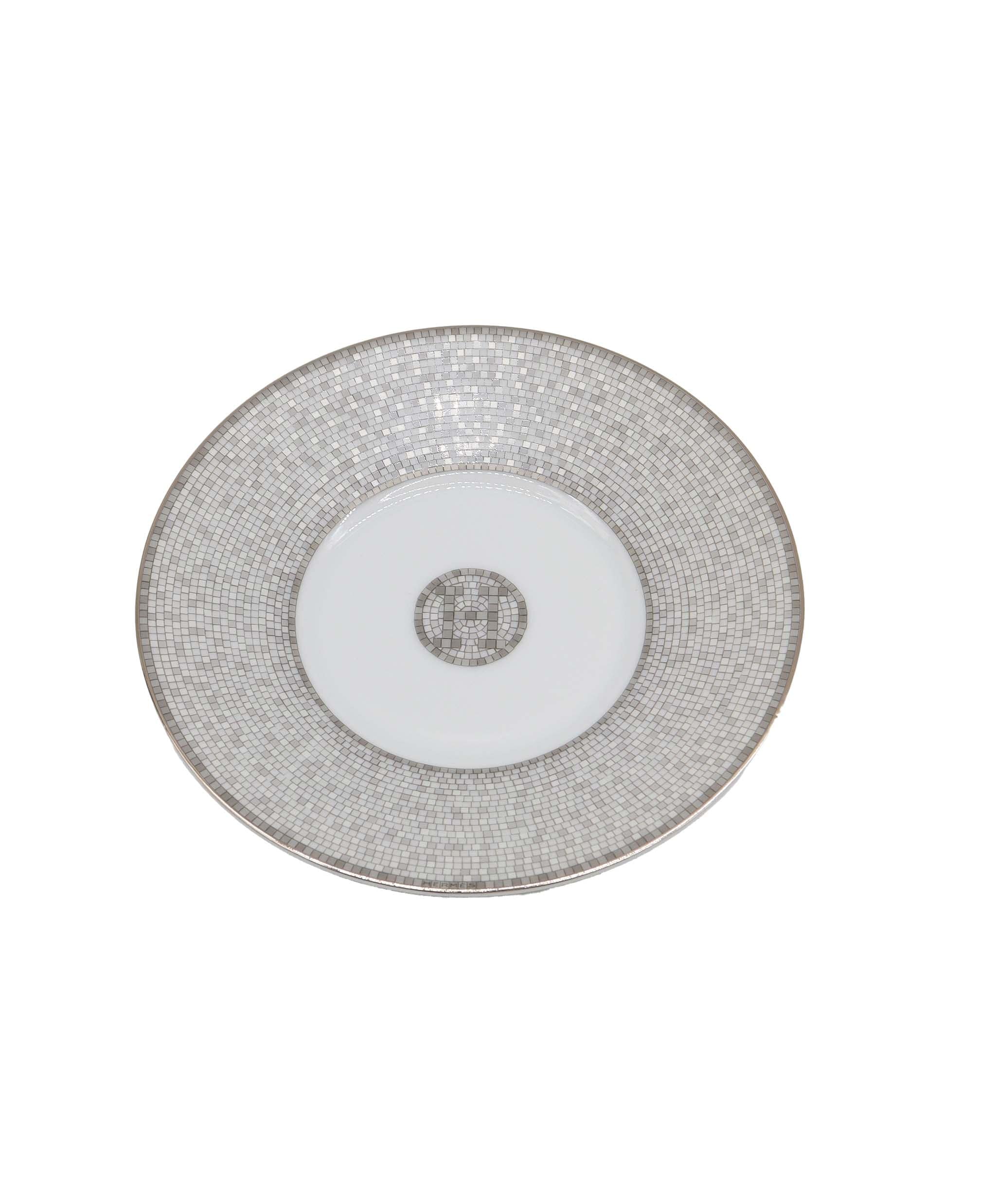 Hermès Hermes Boite de 2 tasses à thé et soucoupe mosaïque au 24 palatine DXBS3199