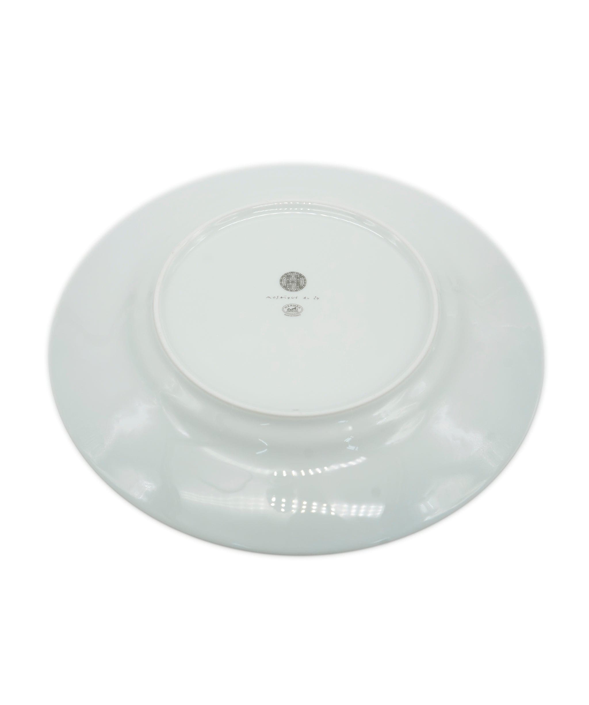 Hermès Hermes Mosaique au 24 Platinum - Dinner Plates 27.5cm SKL1590