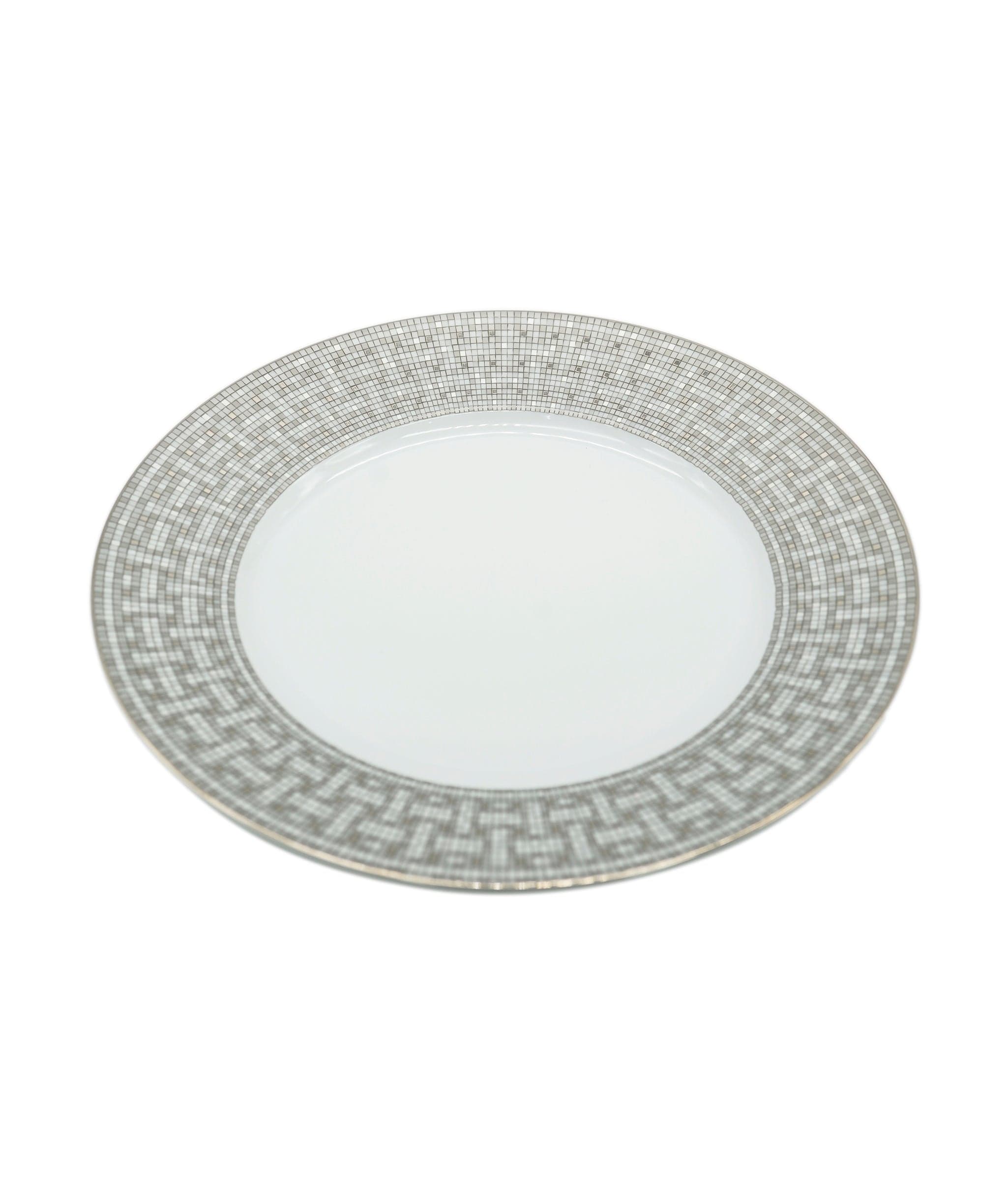 Hermès Hermes Mosaique au 24 Platinum - Dinner Plates 27.5cm SKL1590