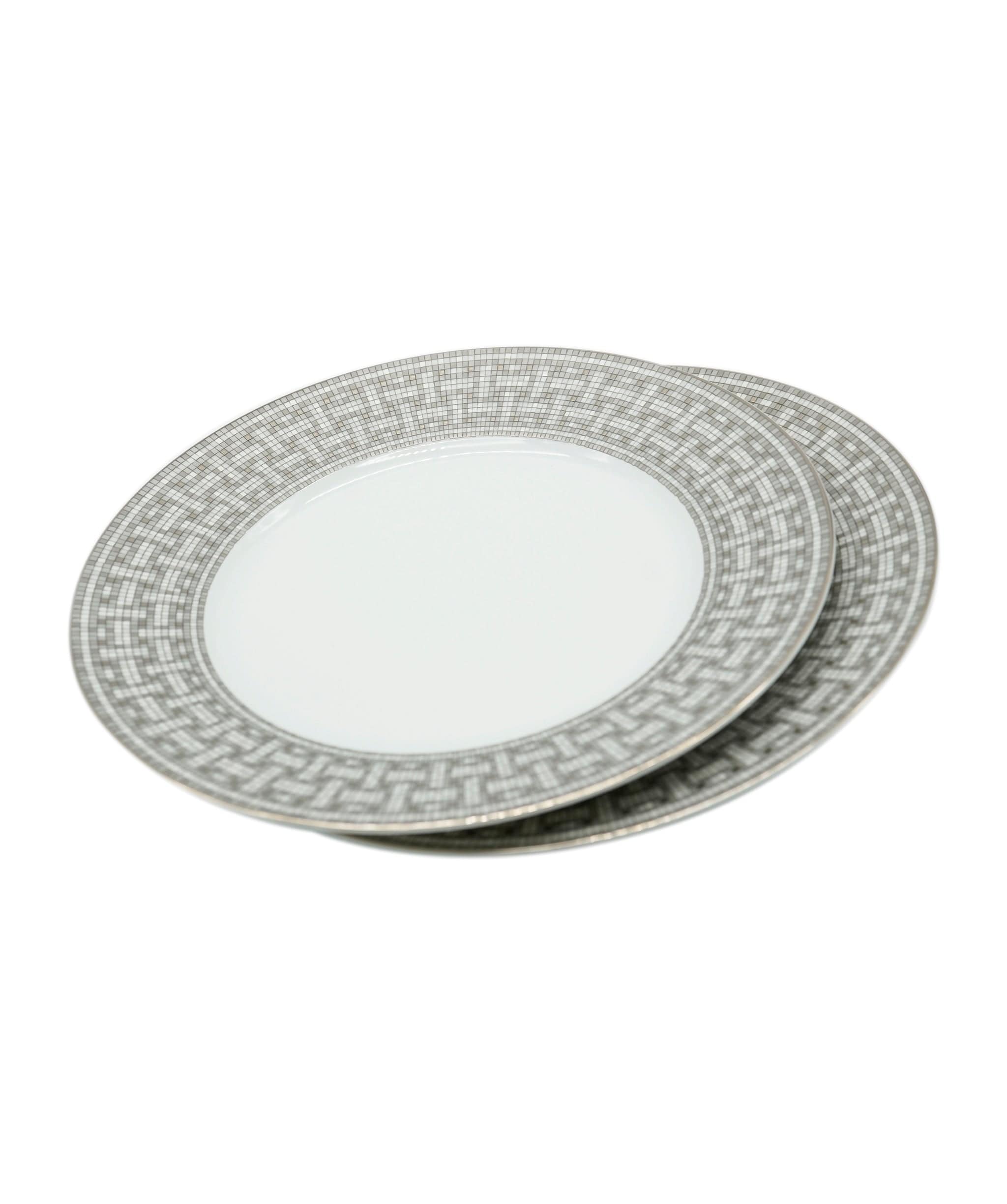 Hermès Hermes Mosaique au 24 Platinum - Dinner Plates 27.5cm SKL1590