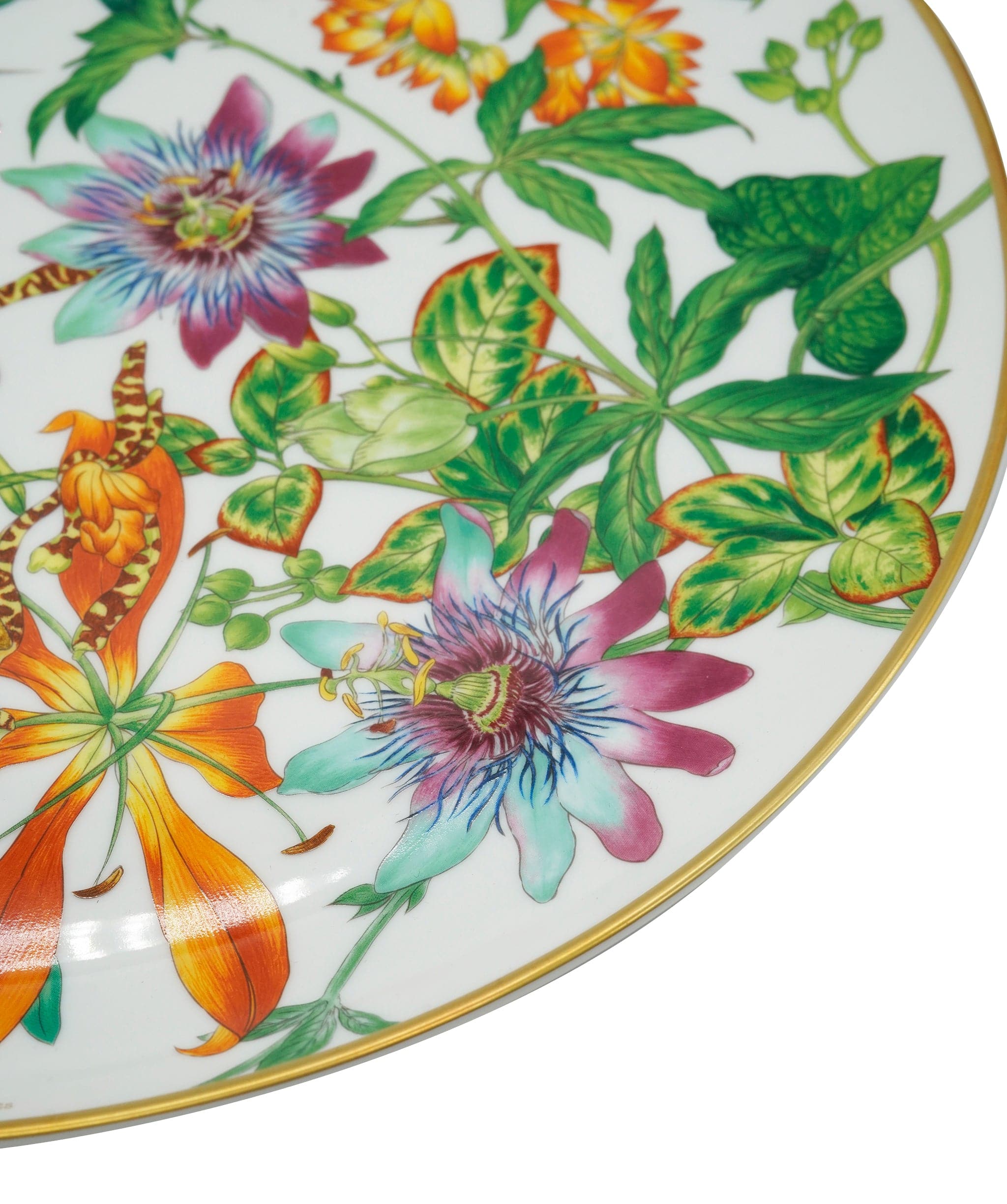 Hermès Hermes Passifolia Tart Platter NIB  ALC2628
