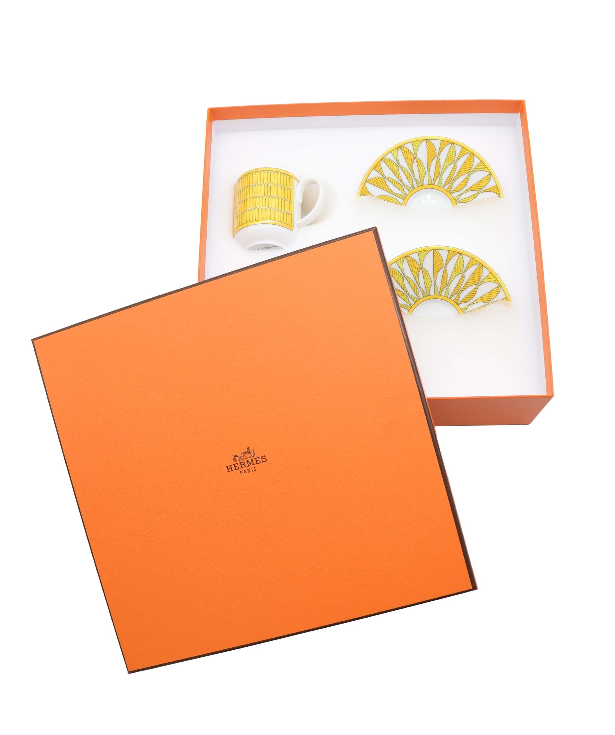 Hermès Hermes Soleil D'Hermes - Coffee Cup & Saucer DXBA0113