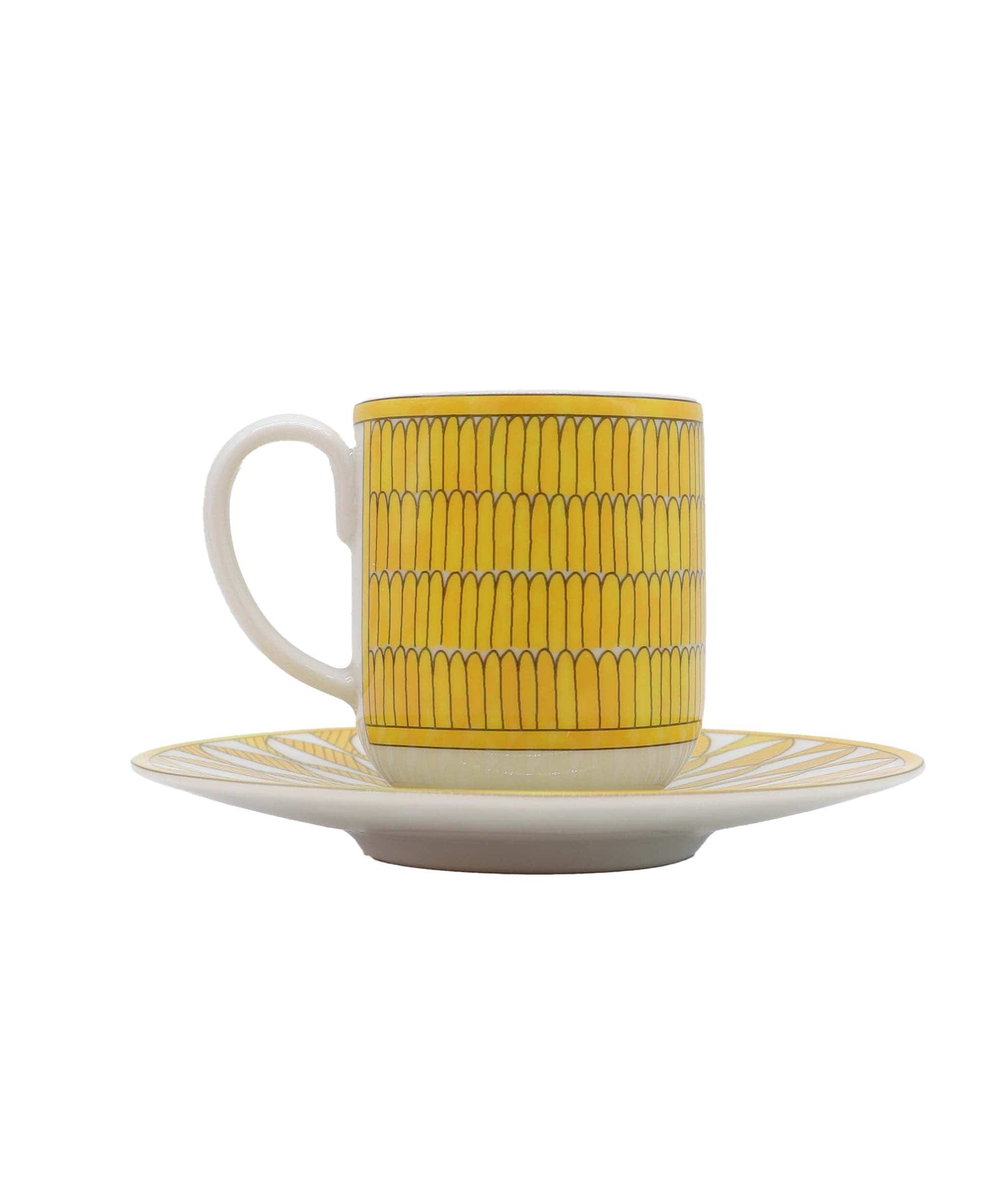 Hermès Hermes Soleil D'Hermes - Coffee Cup & Saucer DXBA0113