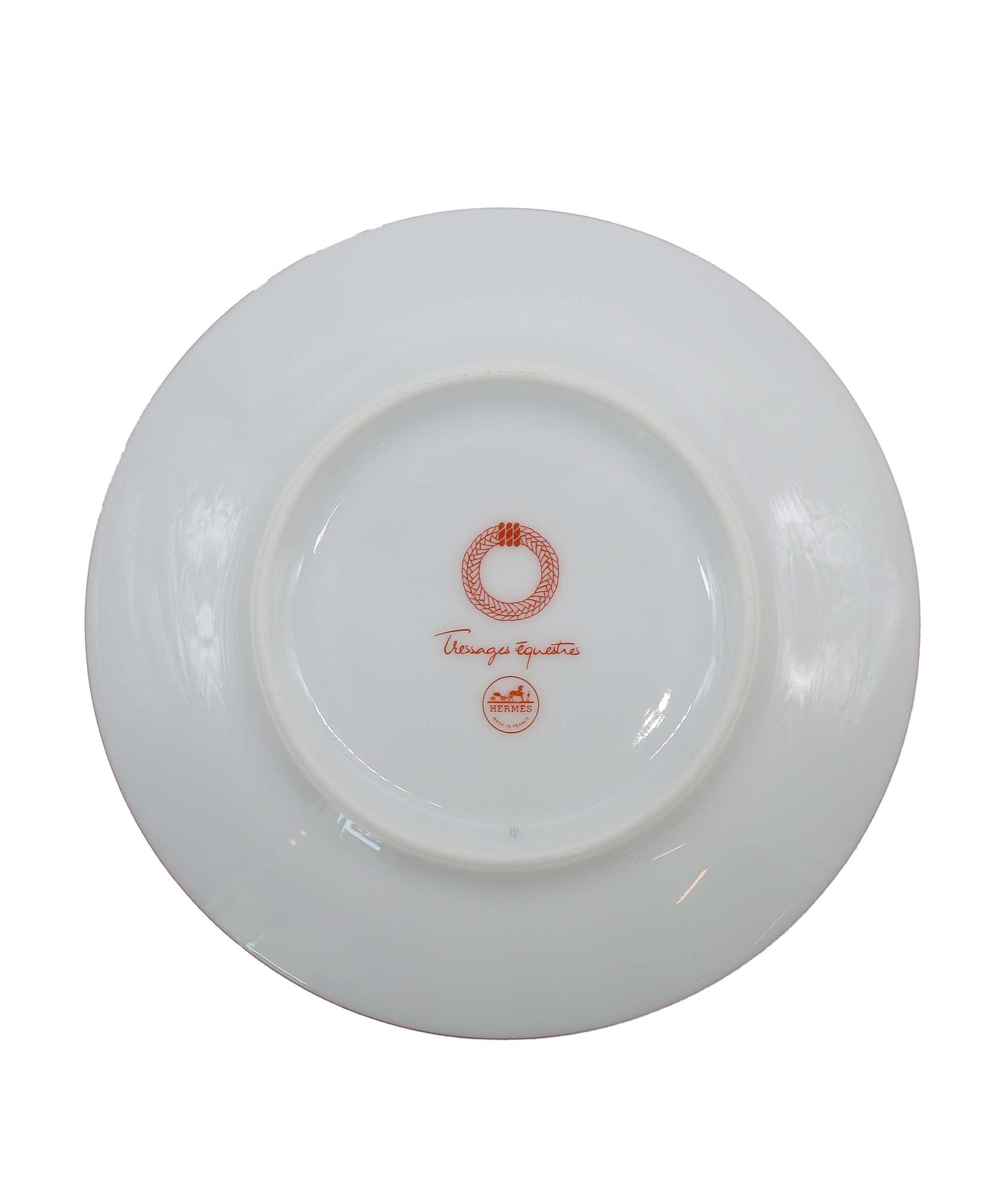 Hermès Hermes Tressages Equestres - Bread & Butter Plates 14cm DXBA0107