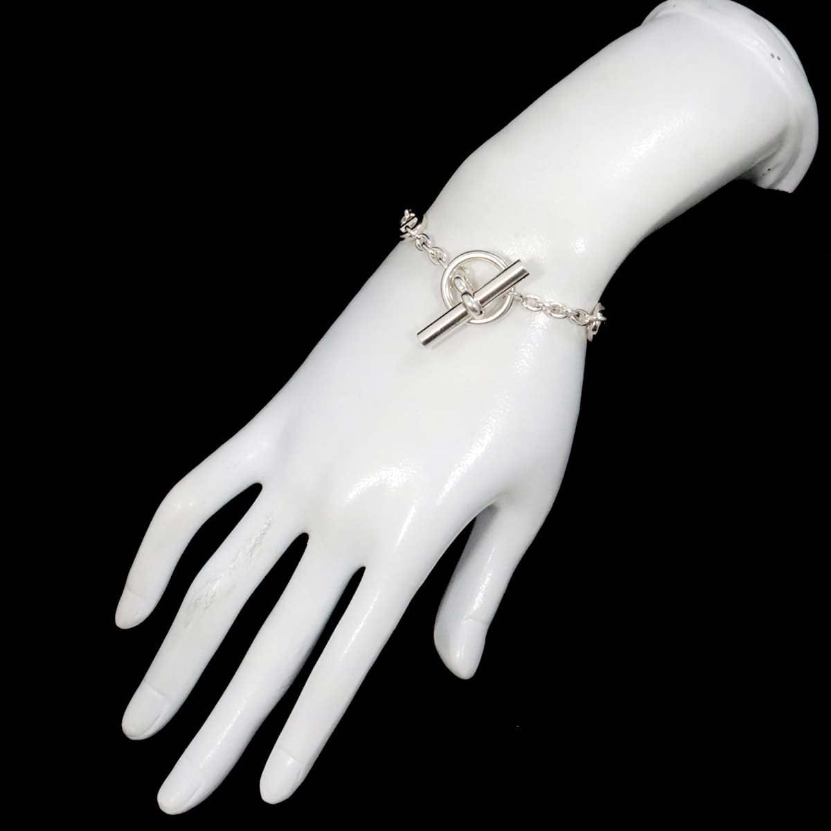 HERMES HERMES Chaine dancre FARANDOLE SH Bracelet SV 925 90253840