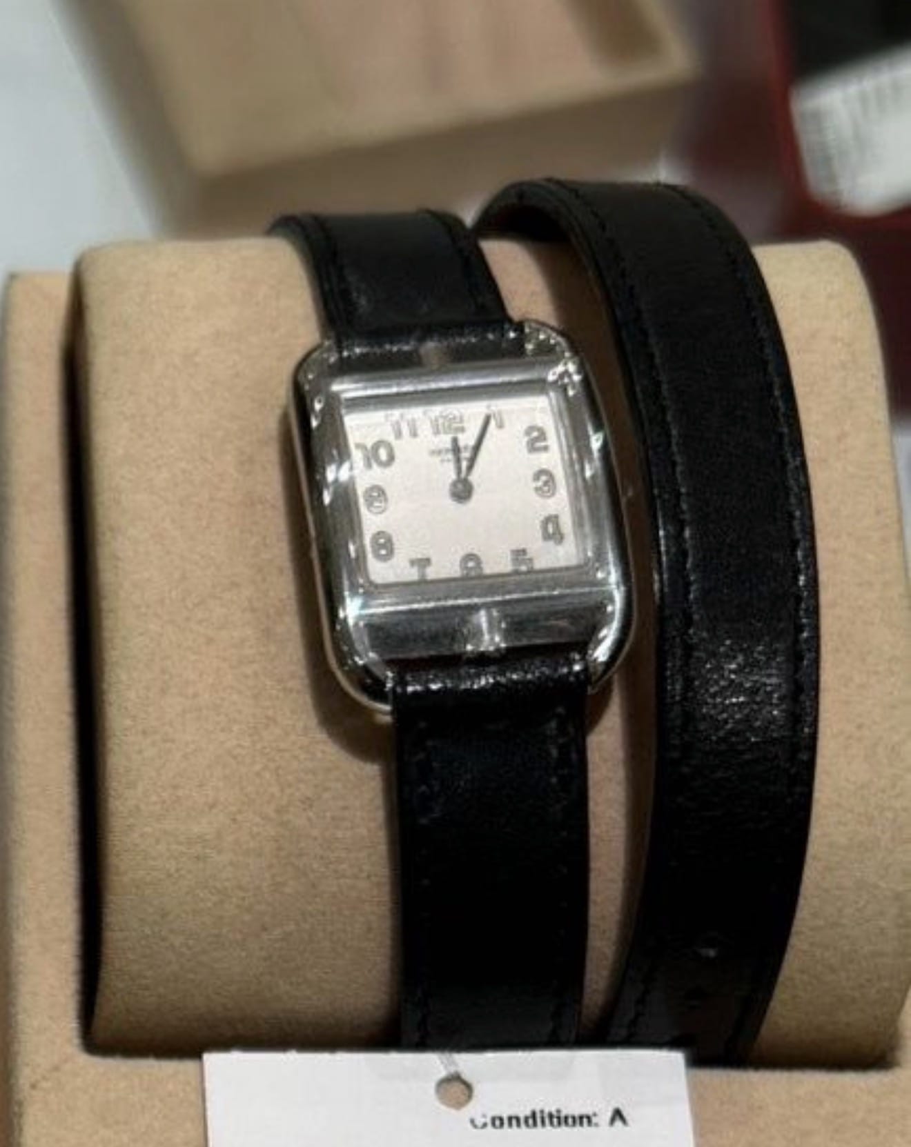HERMES HERMES Cape Cod Quartz 1730804 BK25a