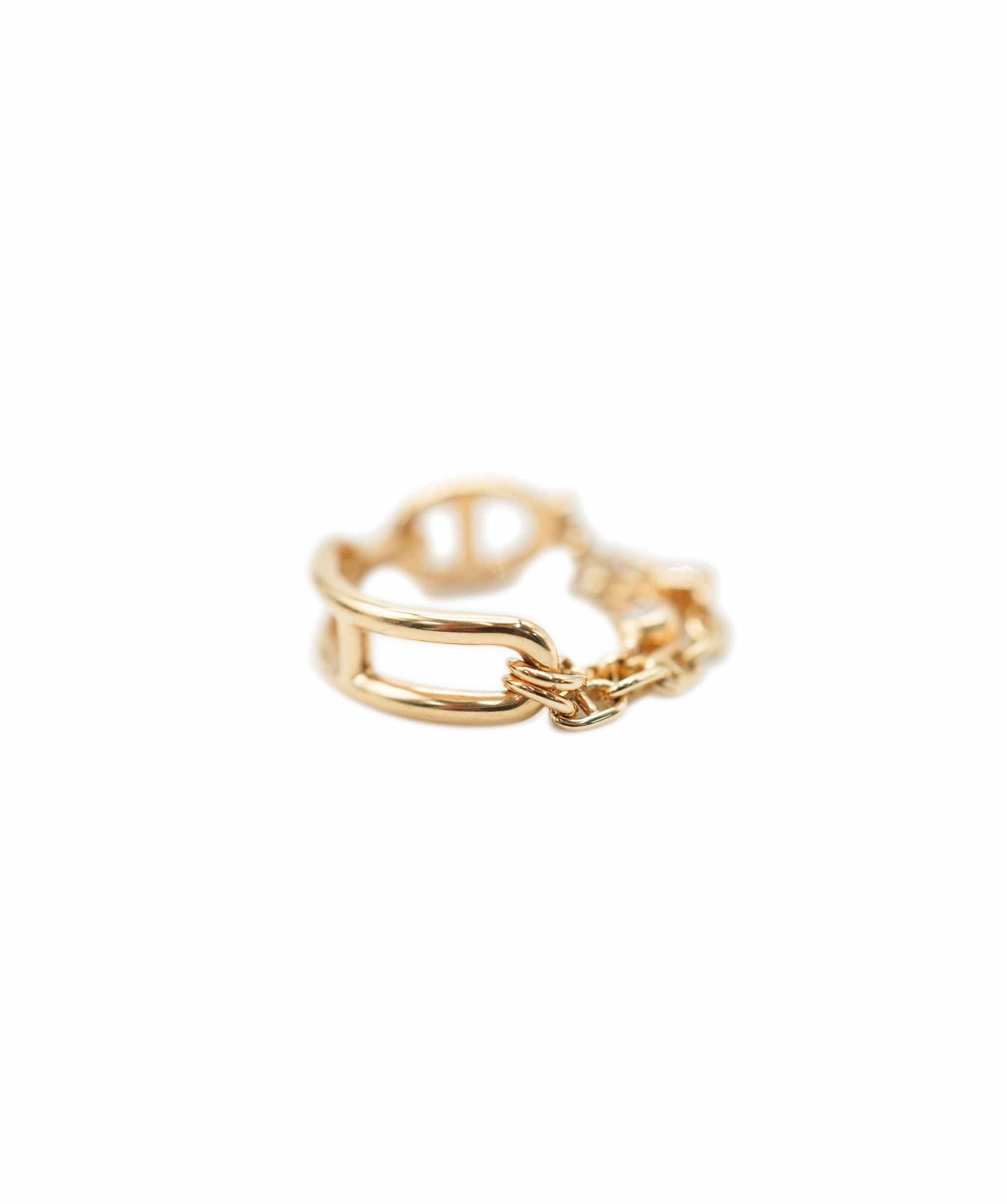 Hermès Hermès Chaine d'Ancre Chaos Ring Small Model Rose Gold ABC0675