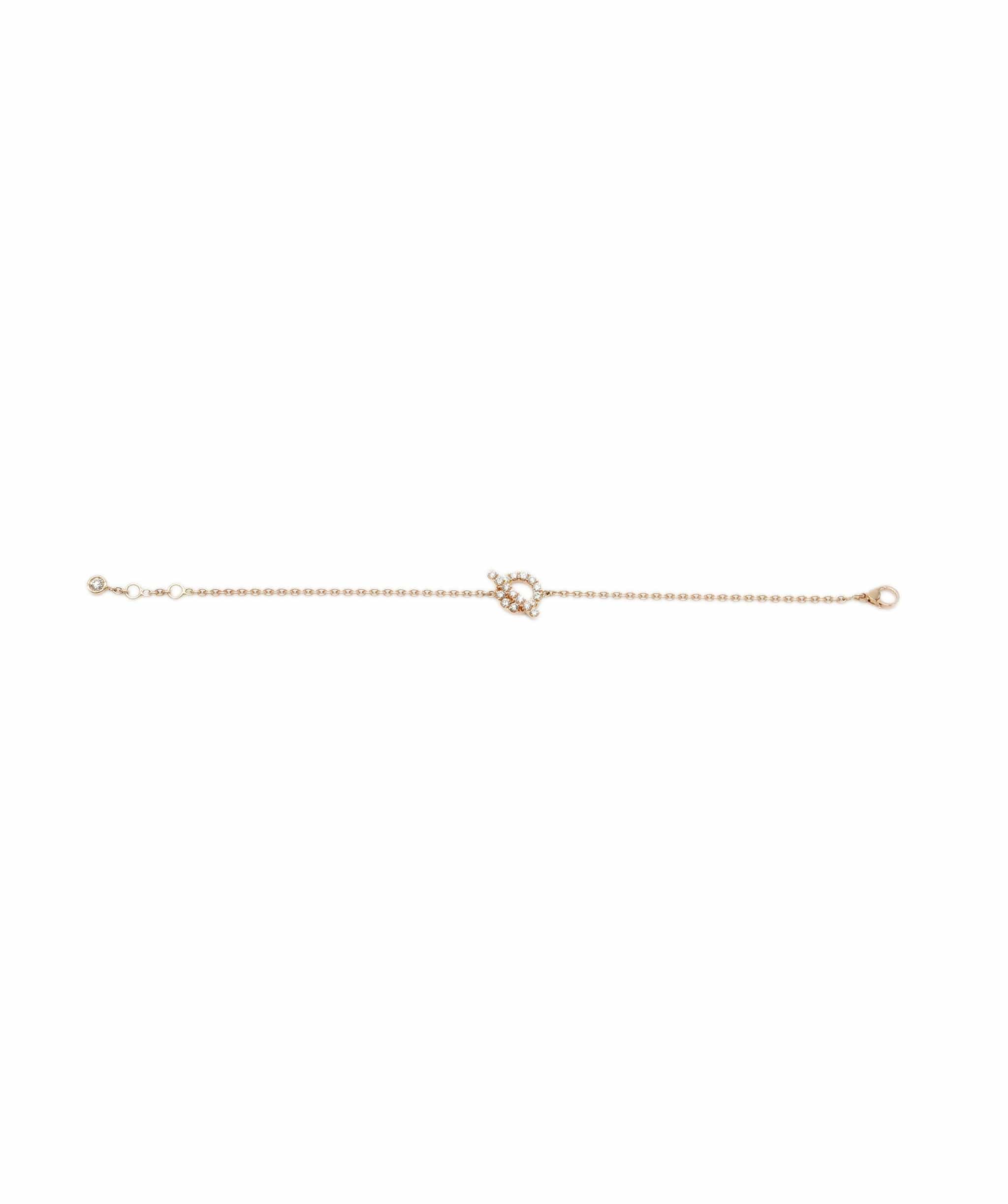 Hermès Hermès Finesse Diamond & Rose Gold Bracelet ABC0661