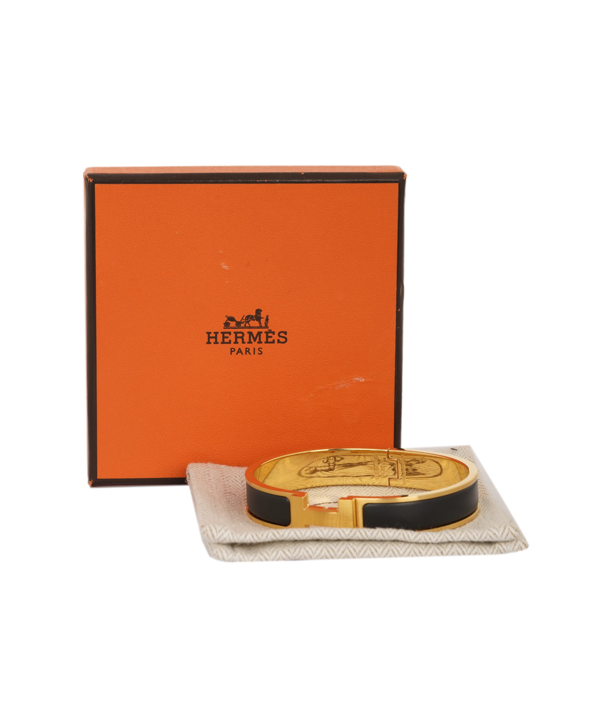 Hermès Hermes H Black Clic Clac