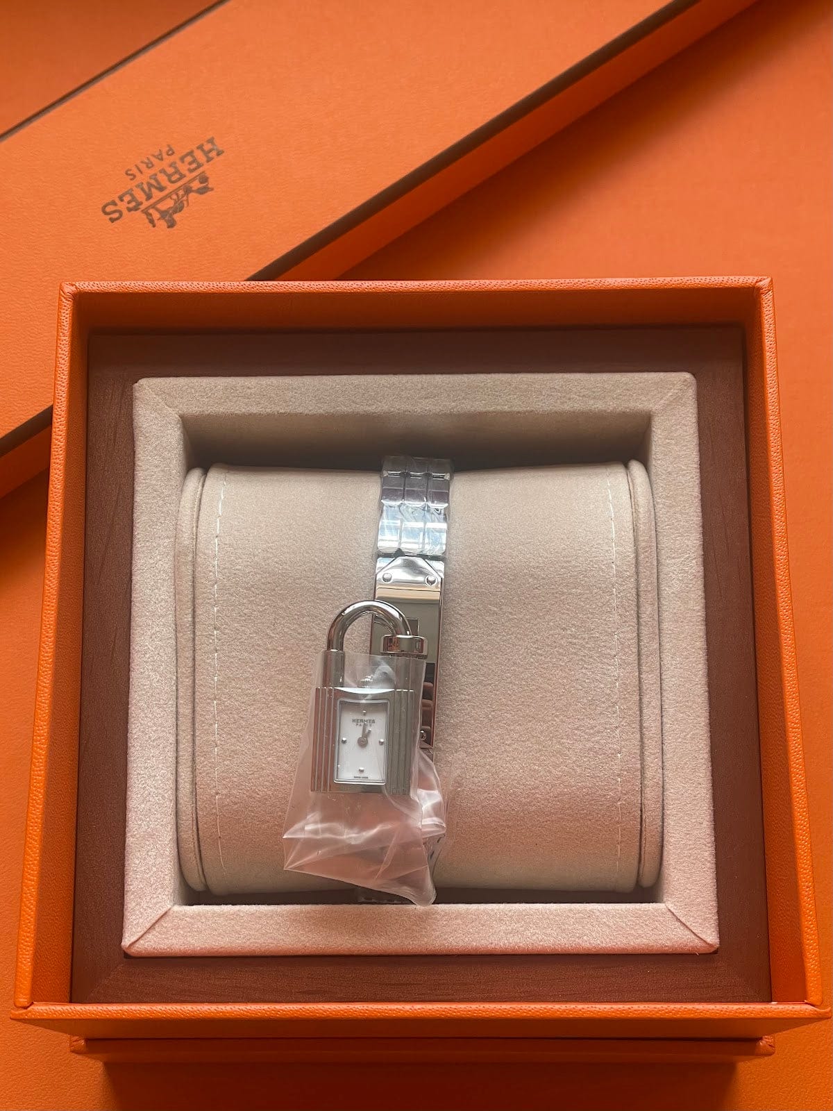 Hermès Hermes Kelly Watch, Mini Steel Mini 16mm Stainless Steel ALTC0294