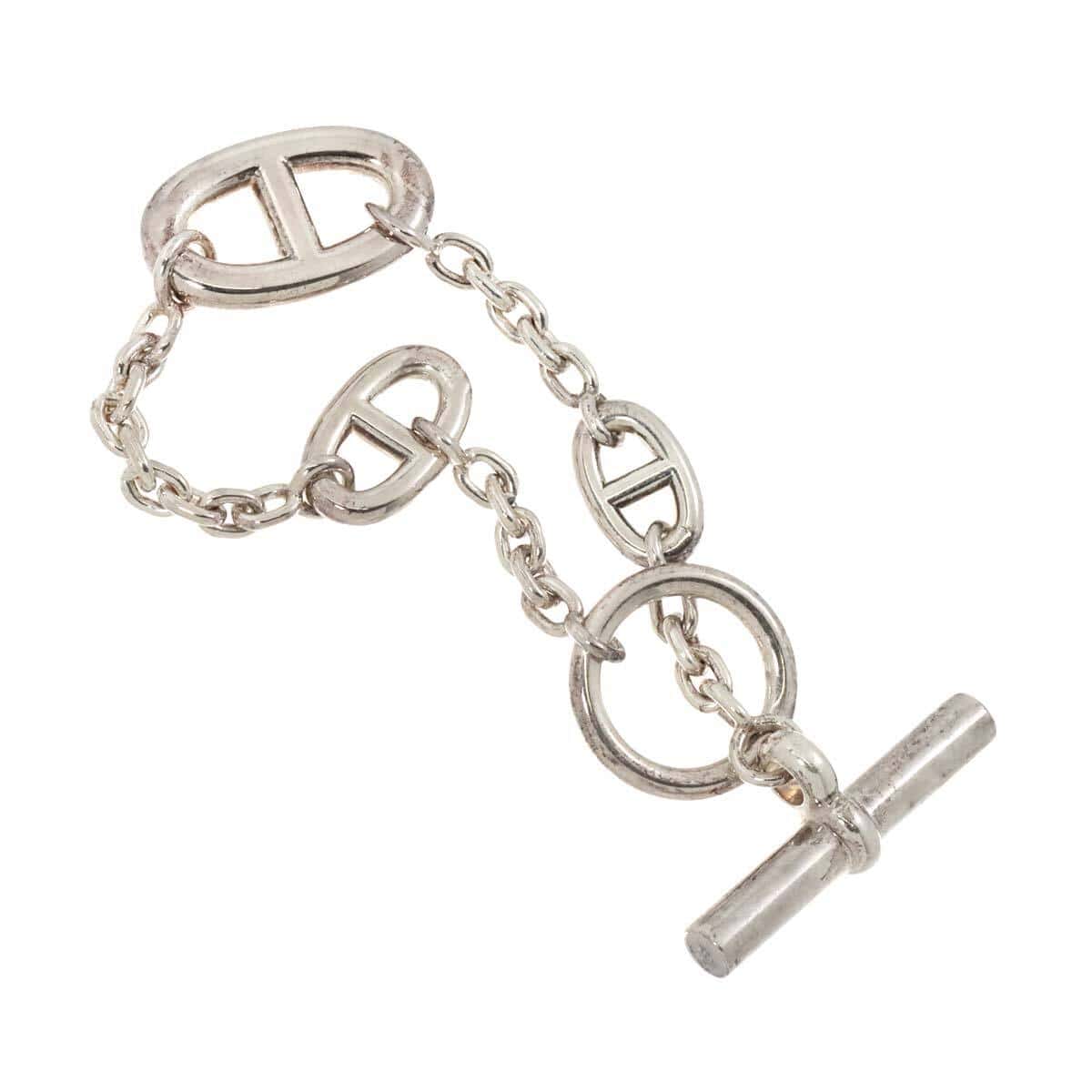 HERMES HERMES Chaine dancre FARANDOLE SH Bracelet SV 925 90253841