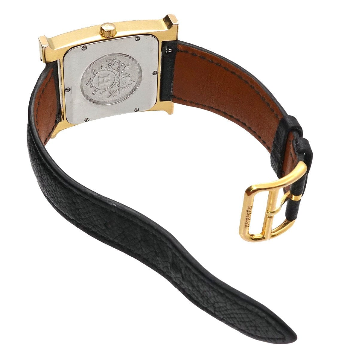 HERMES HERMES H Watch HH1.801 Quartz White Dial Mens Watch 90316766