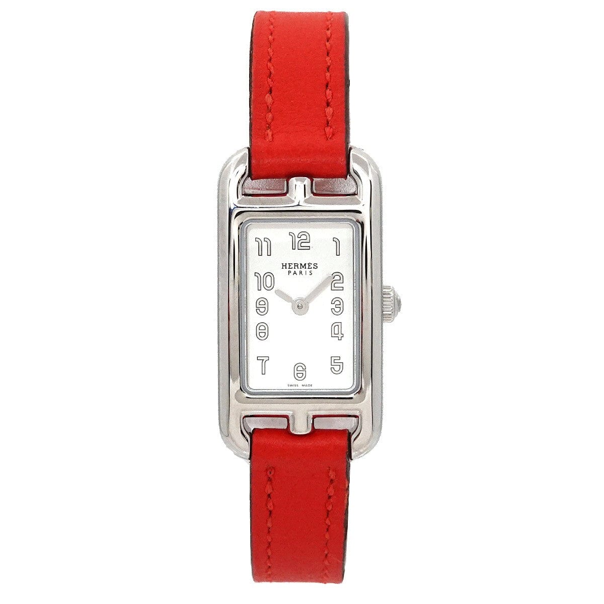 HERMES HERMES Nantucket NA2 110 Quartz Silver Dial Ladies Watch 90310515