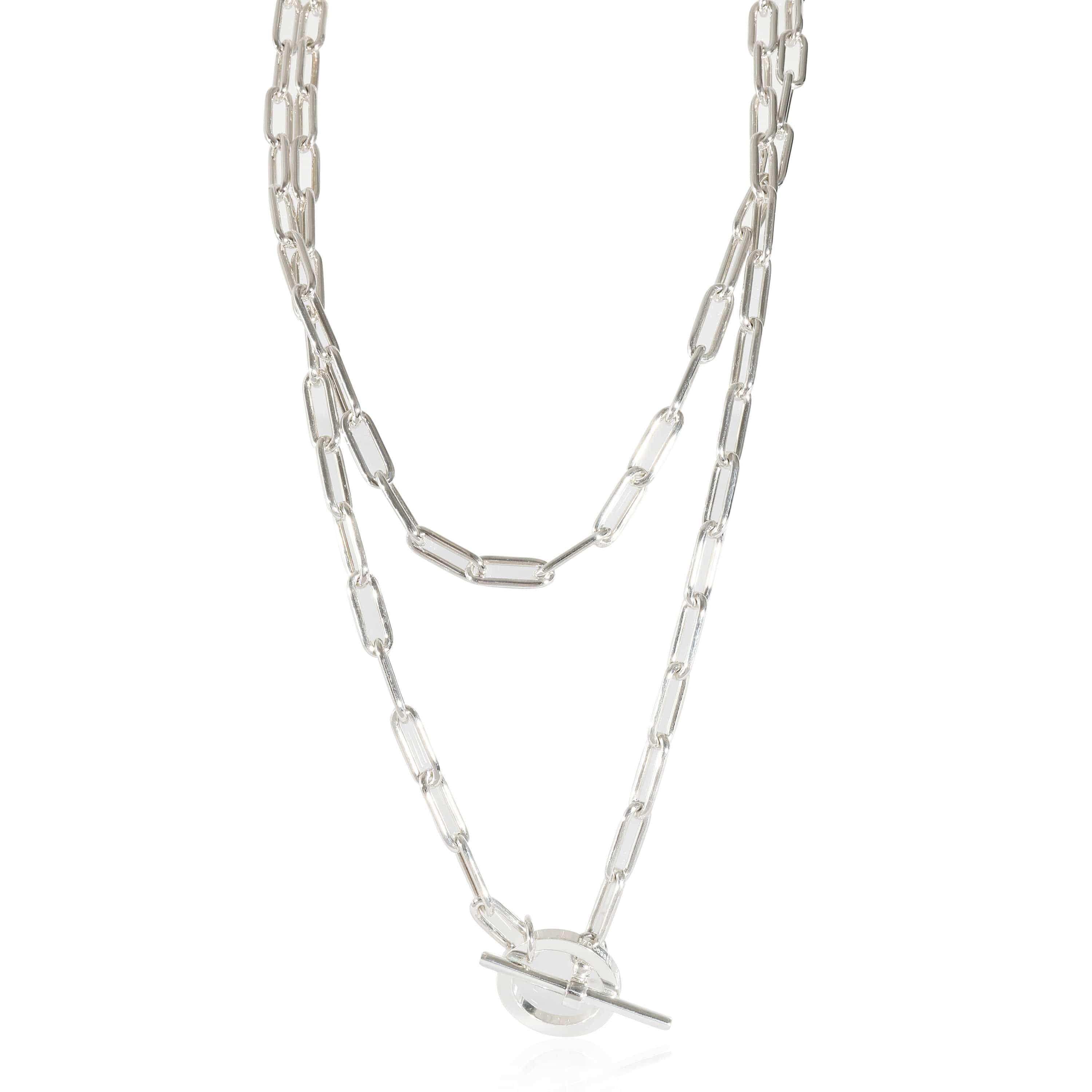 Hermès Hermès Toggle Link Chain Necklace in Sterling Silver