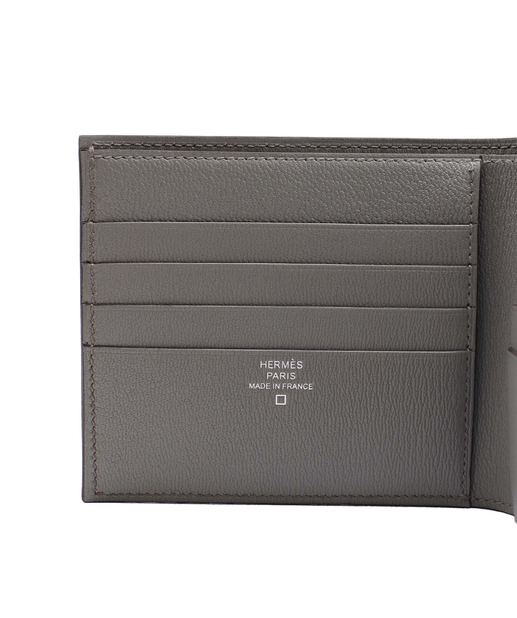 Hermès Hermes Grey Matte Alligator Wallet AGC2867
