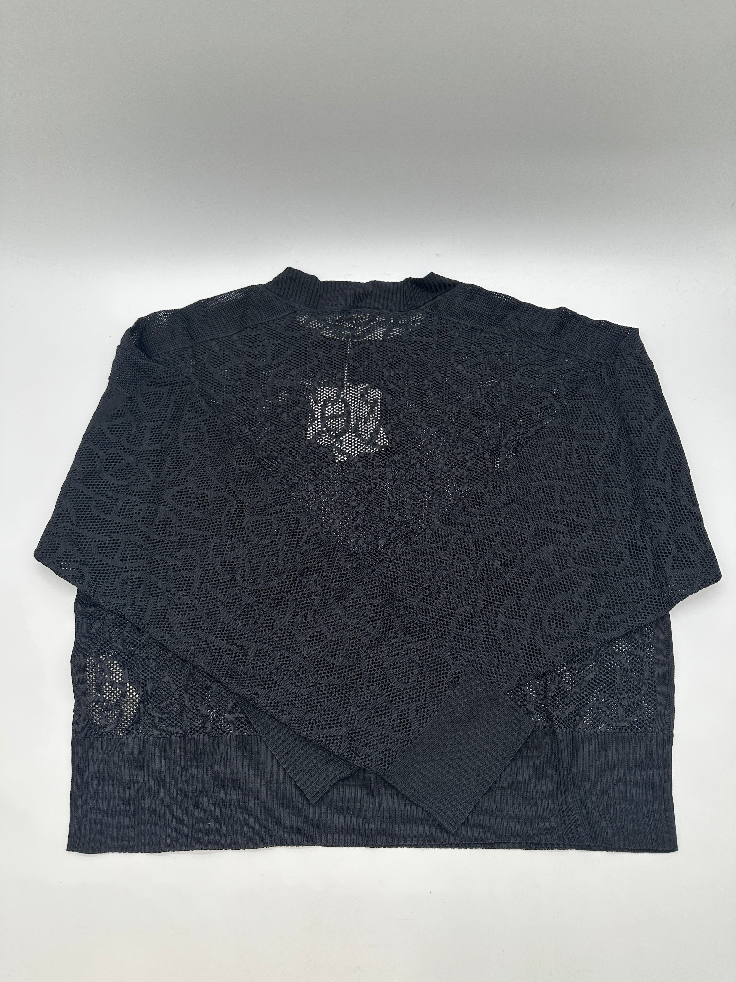 Hermès Hermès "Mors et Gourmettes" long-sleeve sweater, Black, Size 40 PCA537