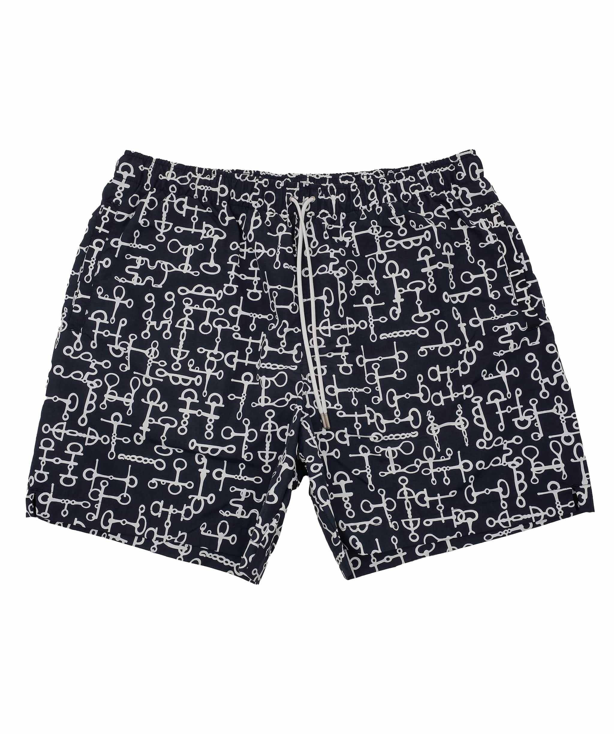 Hermès Hermes Shorts navy blue/ white XL RJC3387