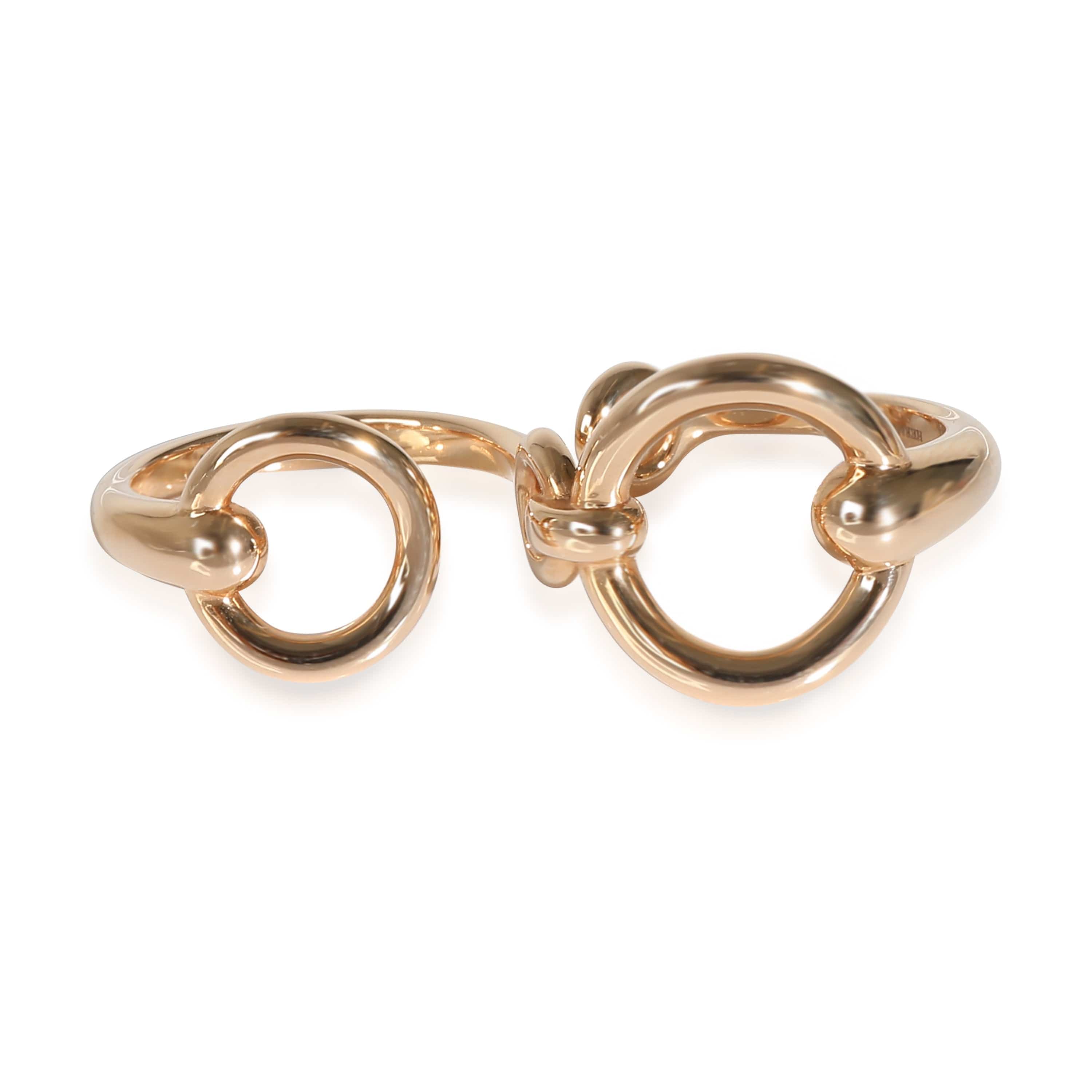 Hermès Hermès Filet d'Or Ring in 18K Rose Gold