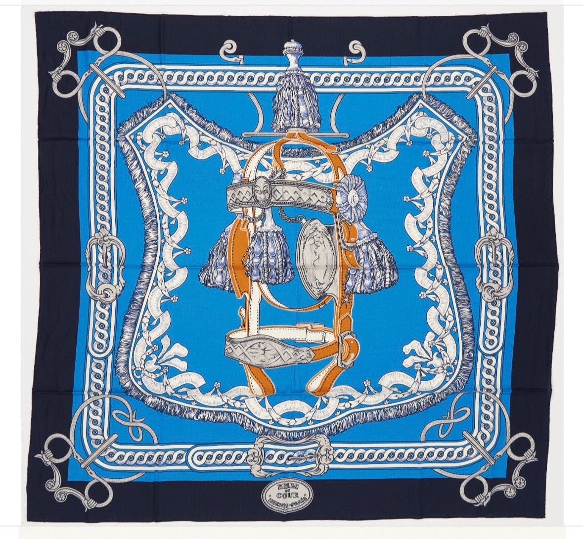 Hermes Hermes 140cm Cashmere/ Silk Large Scarf - in Box
