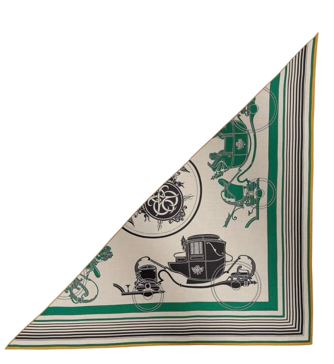 Hermes Hermes 140cm Cashmere/Silk Large Triangle Scarf- in Box