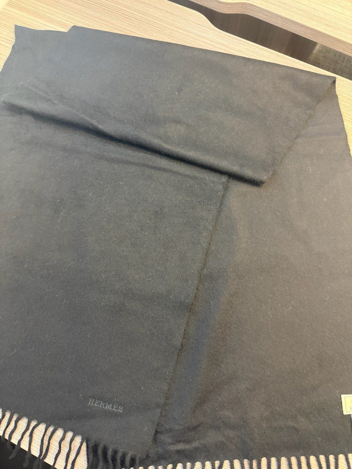 Hermès Hermès Cashmere Scarf - Black