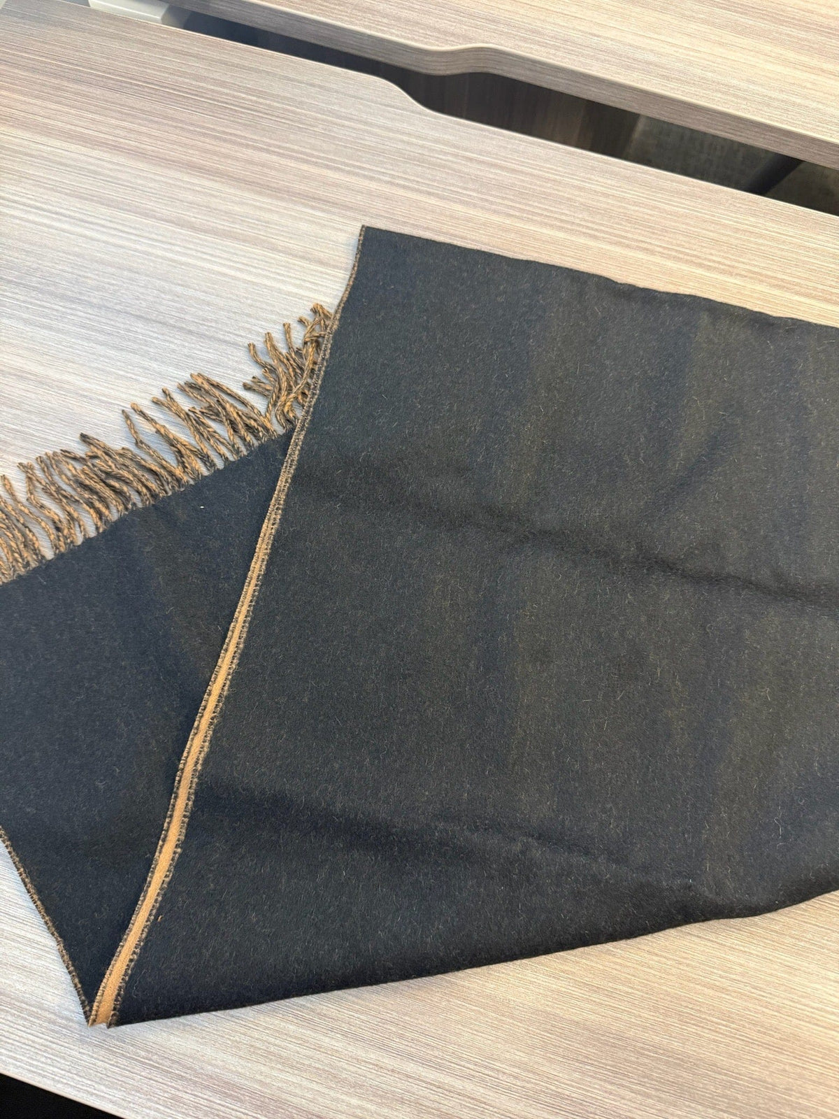 Hermès Hermès Cashmere Scarf - Black & Brown
