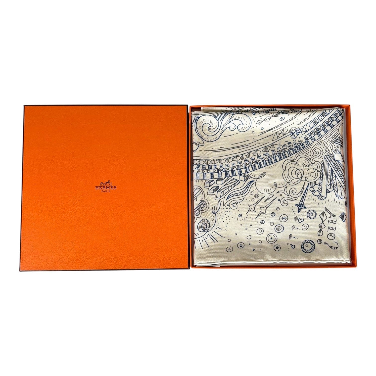 Hermes Hermes Silk Scarf 90cm