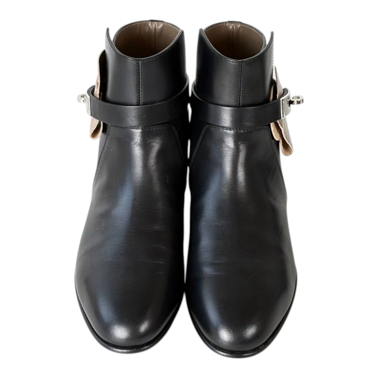 Hermes Hermes Black Kelly Boots Shoes #36