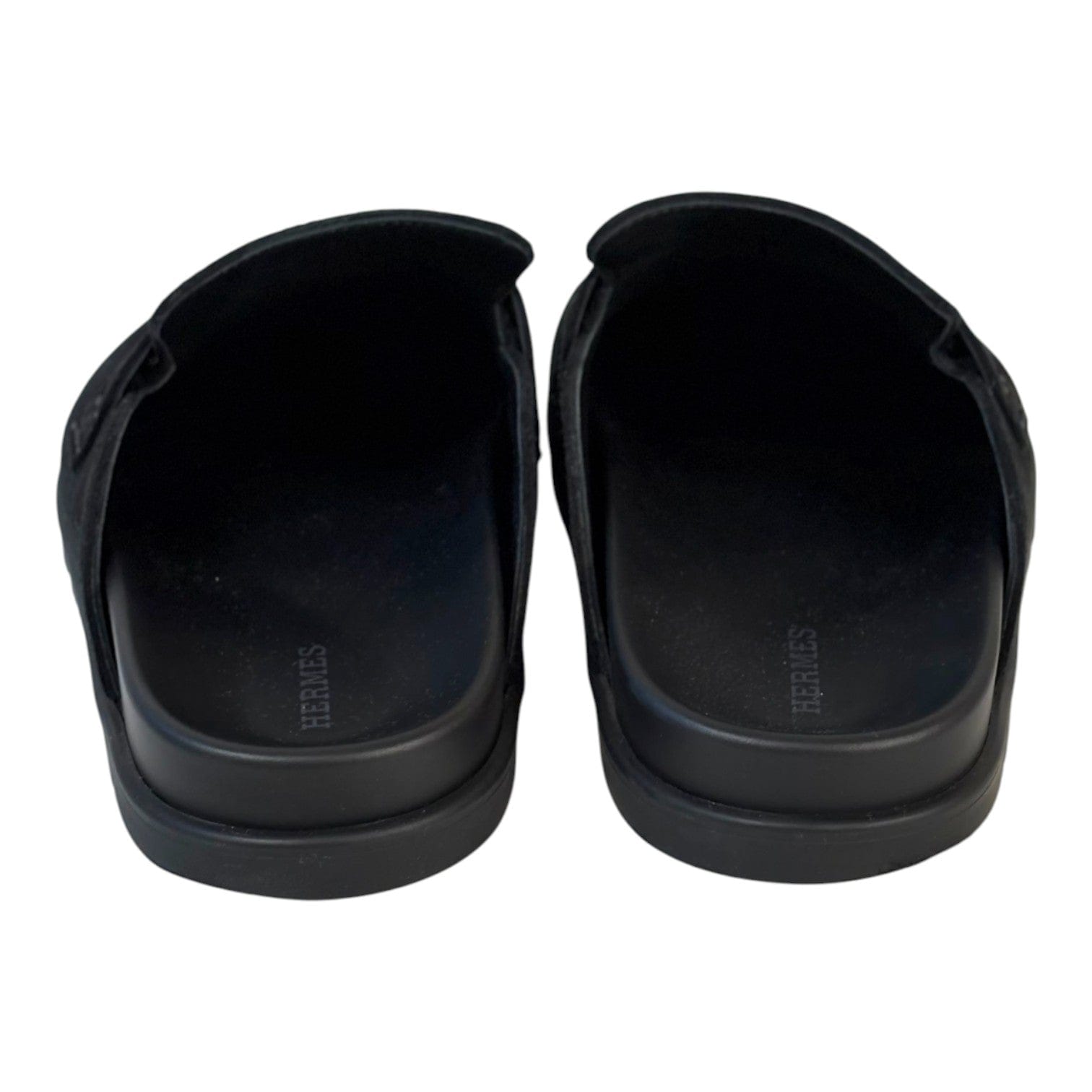 Hermes Hermes Go Mules Black Shoes #38