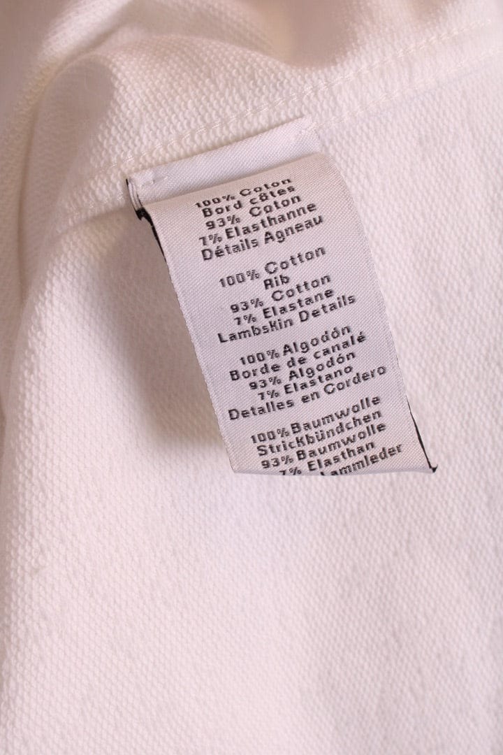 Hermes Hermes Leather Patch T-Shirt White M