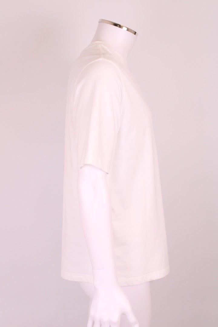 Hermes Hermes Leather Patch T-Shirt White M