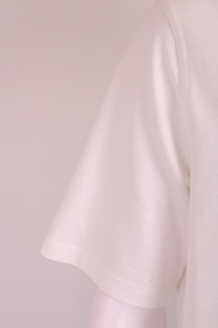 Hermes Hermes Leather Patch T-Shirt White M