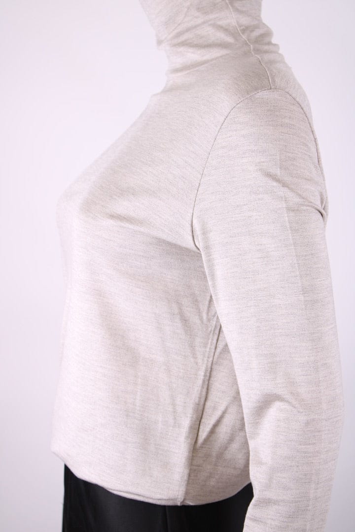 Hermes Hermes L/S Turtle Neck Top Grey 10