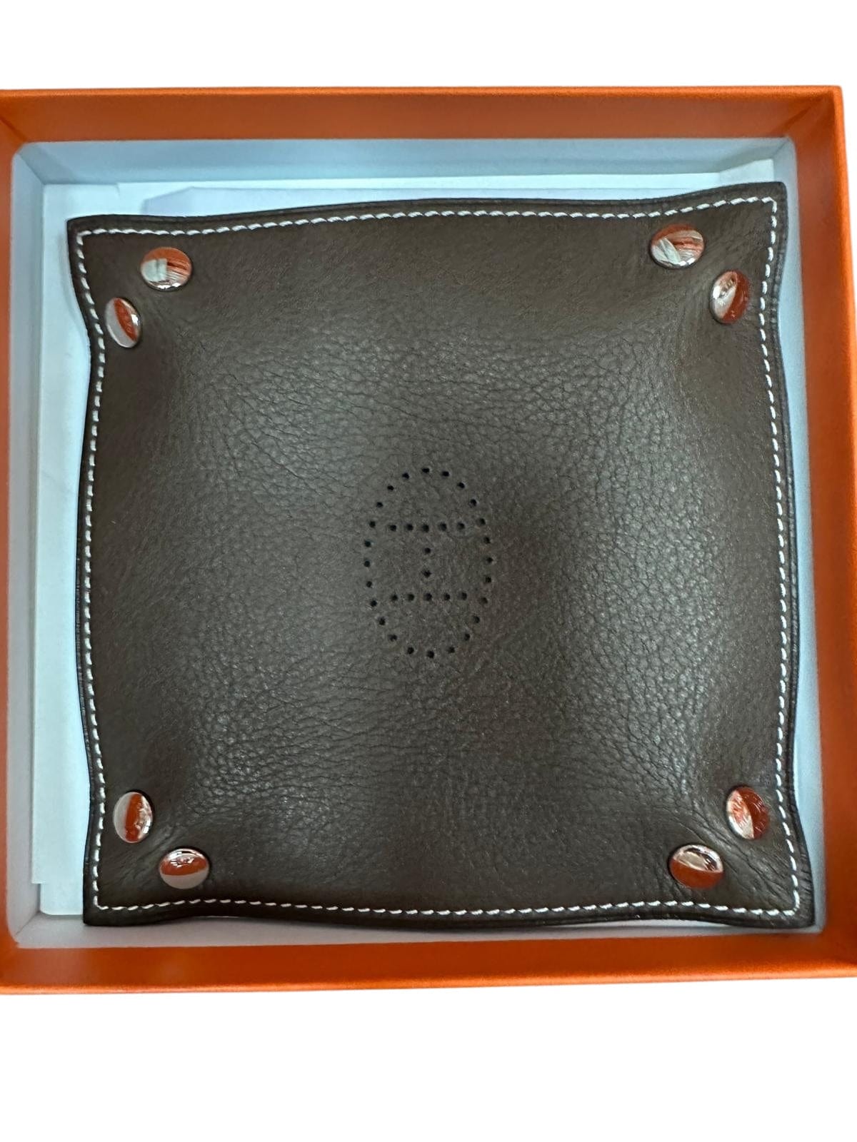 Hermes 19. Hermes Leather Tray